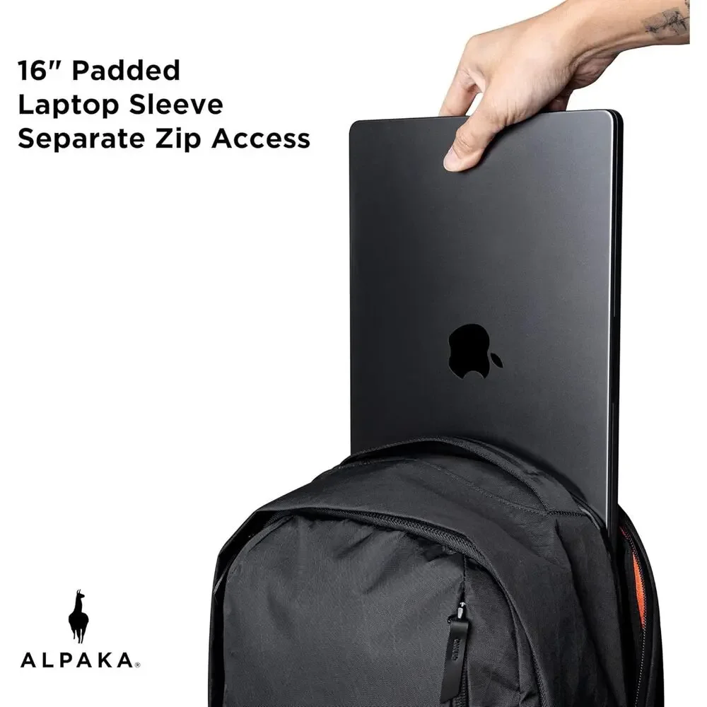 NWT Alpaka Metro Laptop Pro Bag Backpack Black | XPac VX42